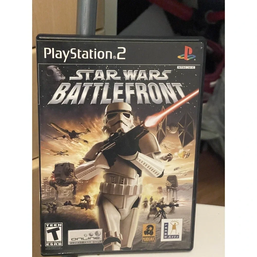 SONY PLAYSTATION 2‎ Star Wars: Battlefront DVD GAMES(2004)